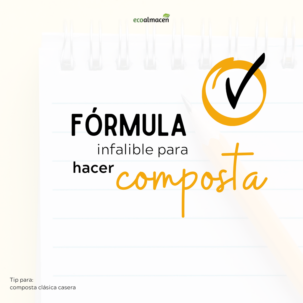 Fórmula para hacer composta